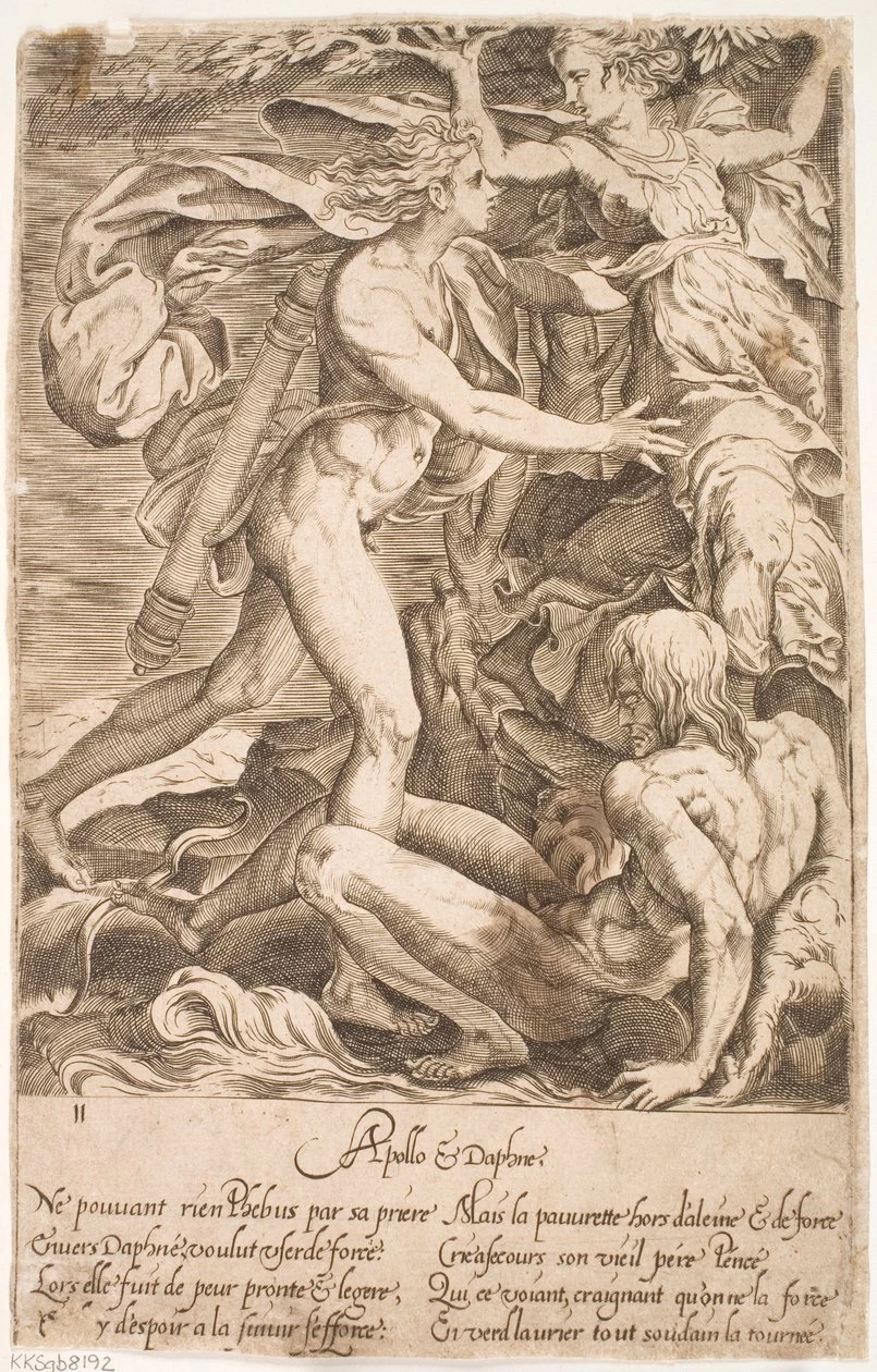Perin del Vaga - 190, Apollo e Dafne, Statens Museum for Kunst
